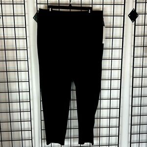 Athleta Brooklyn Ankle Pants, size 14, never worn, black